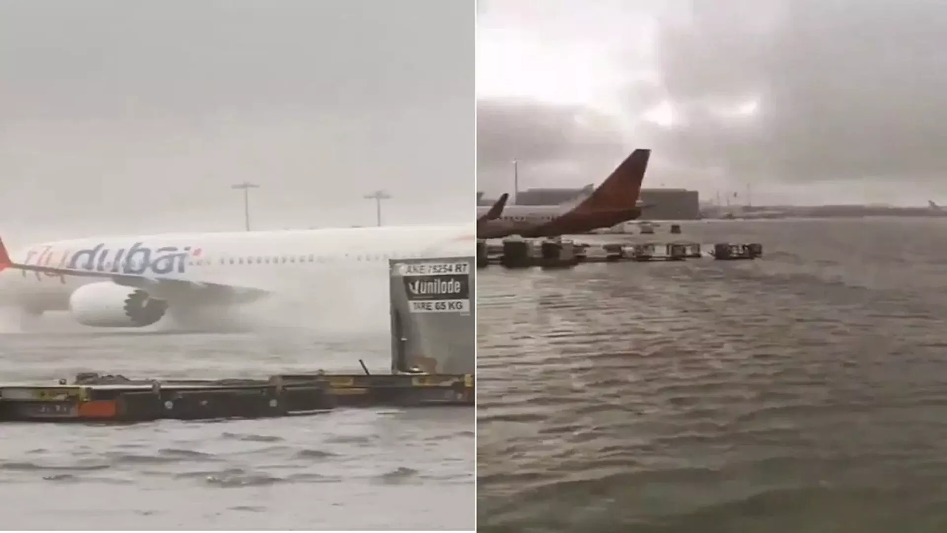 दुबई एयरपोर्ट पर पानी भर गया, भारी बारिश के बाद उड़ानें डायवर्ट की गईं