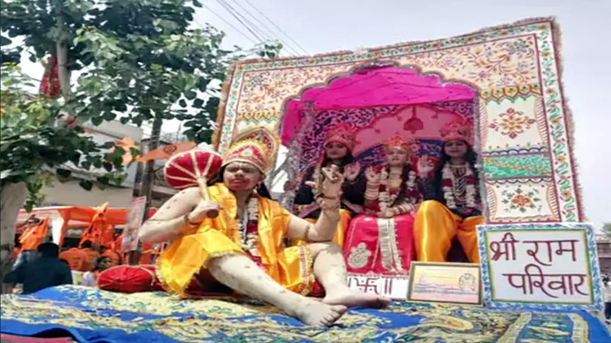 Jaipur : राम जन्मोत्सव की मची धूम, जगह-जगह हुए विशेष आयोजन