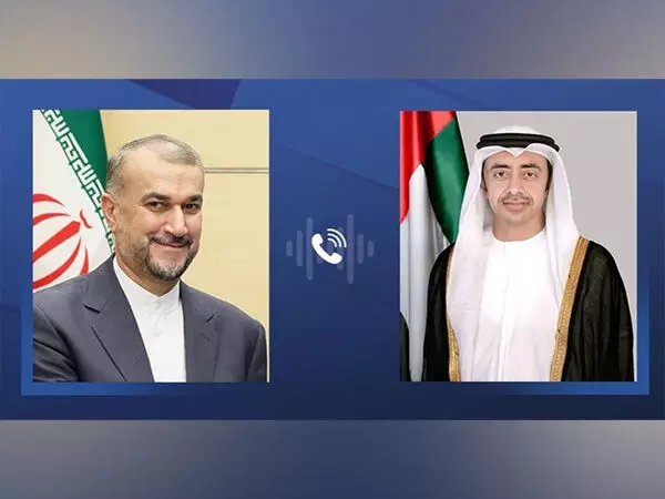 अब्दुल्ला बिन जायद ने ईरान के विदेश मंत्री से फोन पर बातचीत की