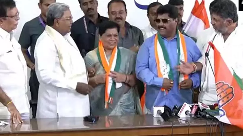 कर्नाटक बीजेपी नेता मलिकय्या गुत्तेदार कांग्रेस में शामिल