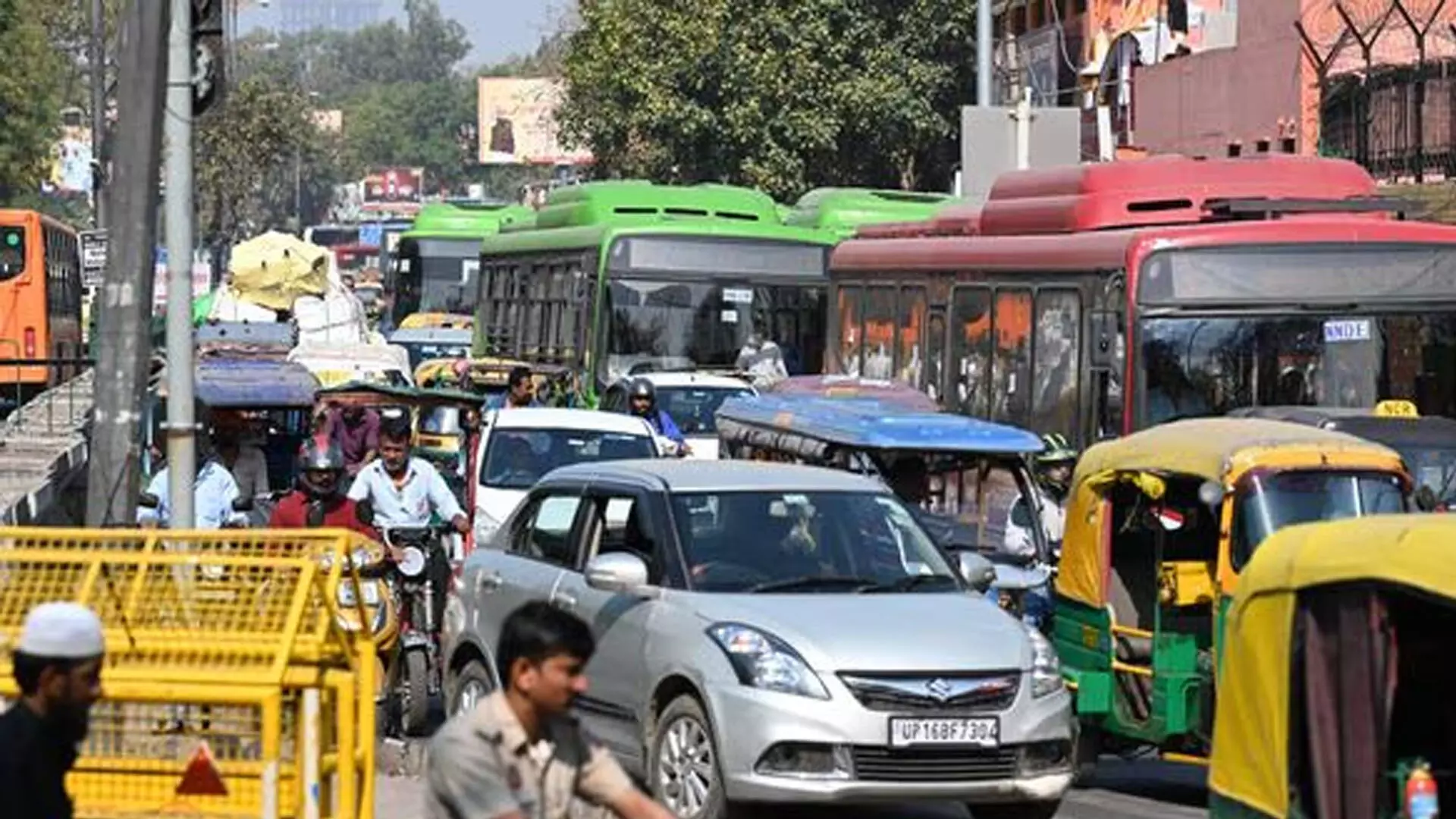 कल के लिए दिल्ली यातायात सलाह, भारत मंडपम में महावीर जयंती पर