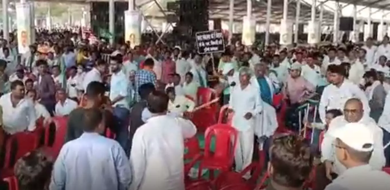 INDIA गठबंधन की रैली में बवाल, हाथापाई का वीडियो आया सामने