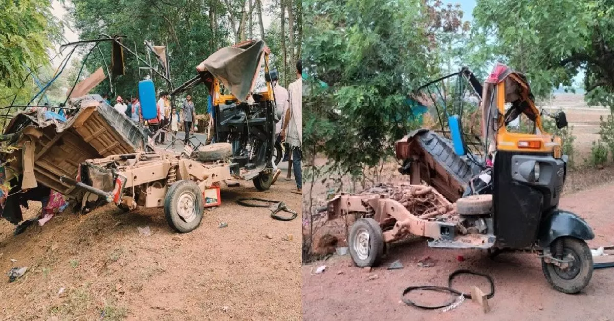नबरंगपुर में ट्रक और ऑटो-रिक्शा की टक्कर में 2 महिलाओं समेत 3 की मौत, 5 की हालत गंभीर