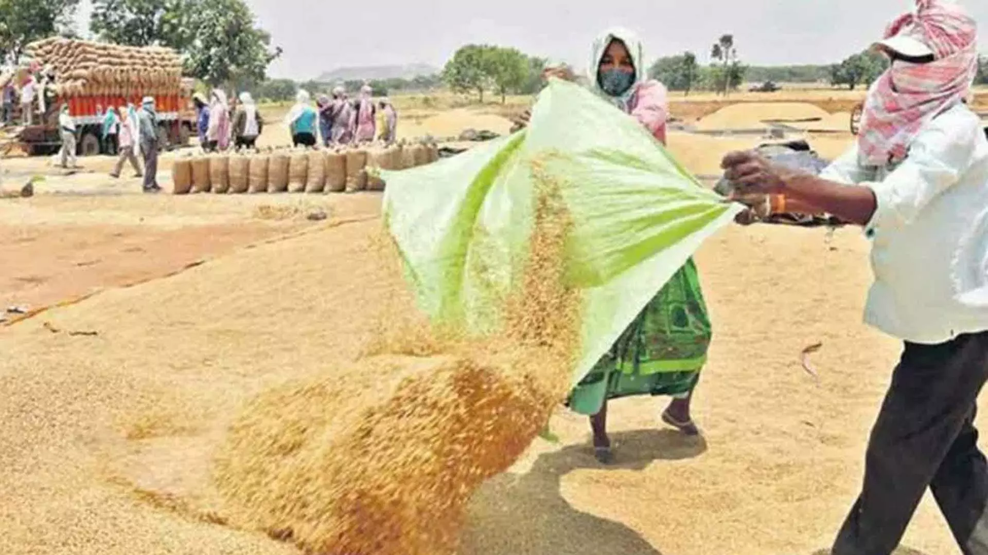 बारिश के पानी से बचा हुआ धान भी जाएगा खरीदा