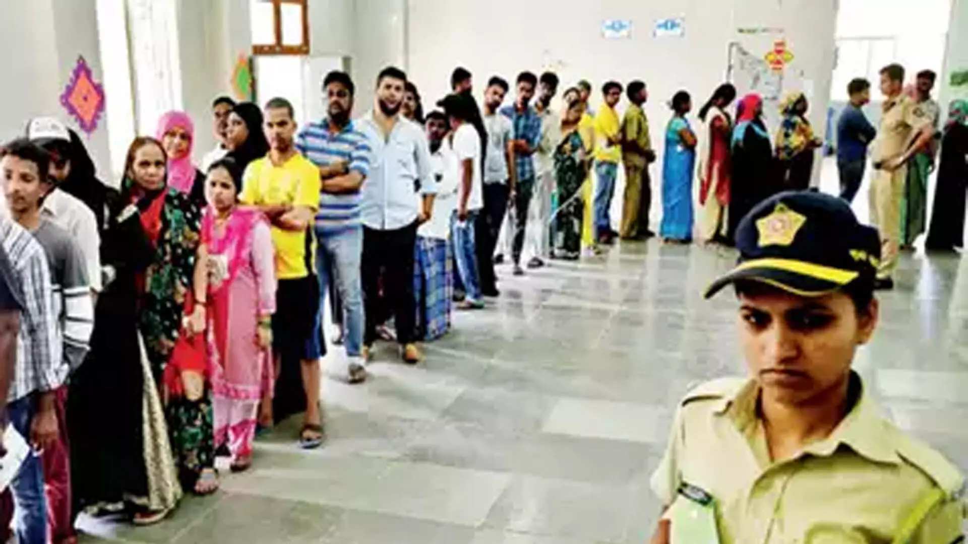 मुंबई आम चुनाव में 55% से अधिक मतदान दर्ज