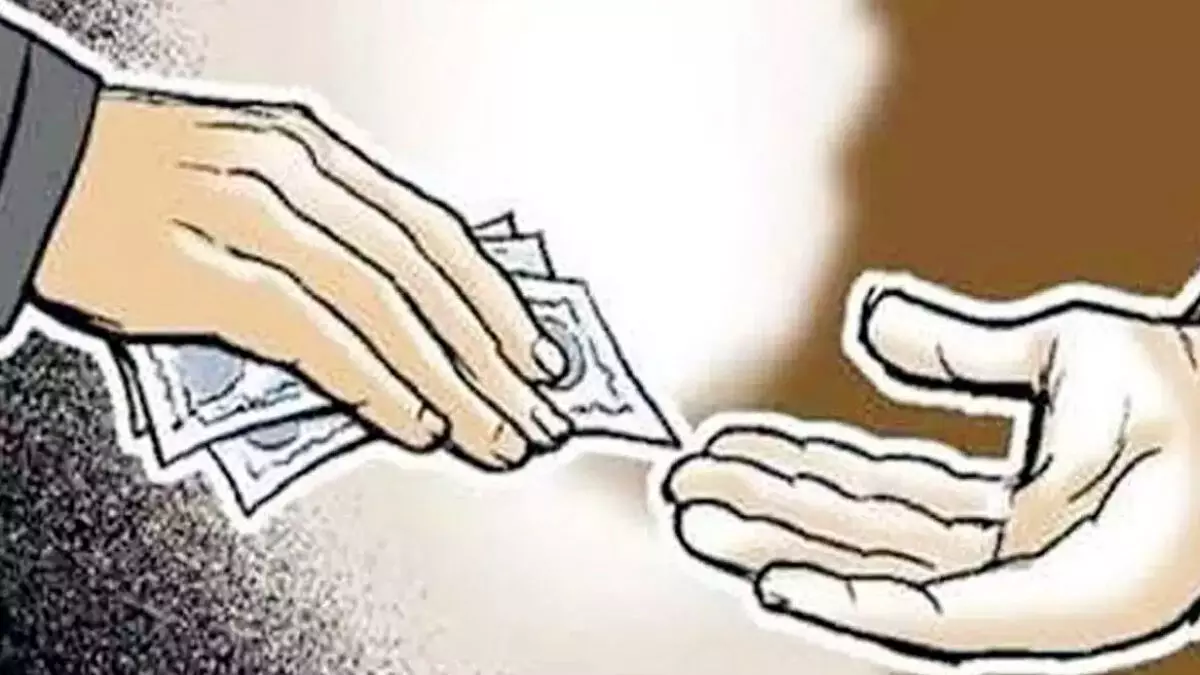 भ्रष्टाचार निरोधक ब्यूरो ने एएसआई को 3,000 रुपये की रिश्वत लेते रंगे हाथ पकड़ा,कार्रवाई