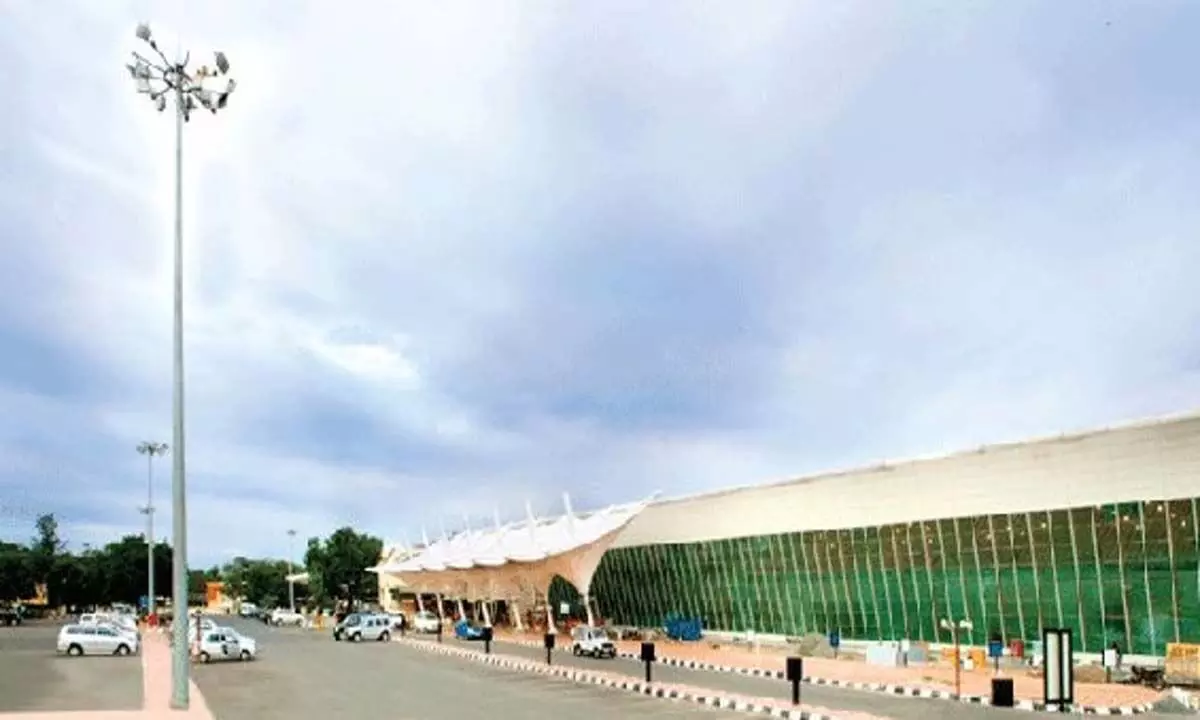 कोवई हवाईअड्डे पर यात्री यातायात बढ़ा