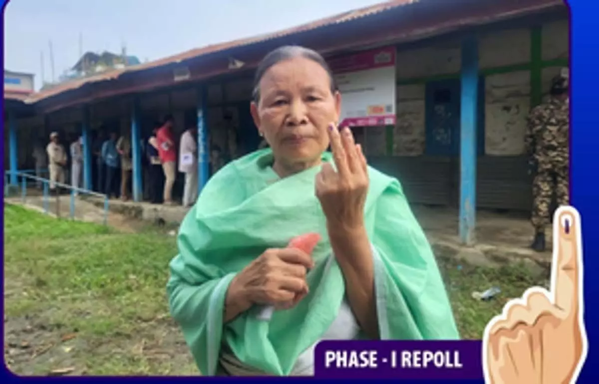 मणिपुर लोकसभा पुनर्मतदान: 73.05 प्रतिशत मतदान