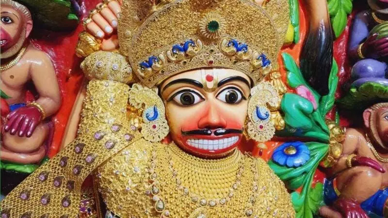 सालंगपुर में धूमधाम से मनाई जा रही है हनुमान जयंती