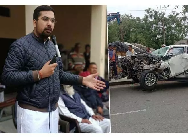 नवांशहर के पूर्व विधायक अंगद सिंह सड़क दुर्घटना में घायल हो गए