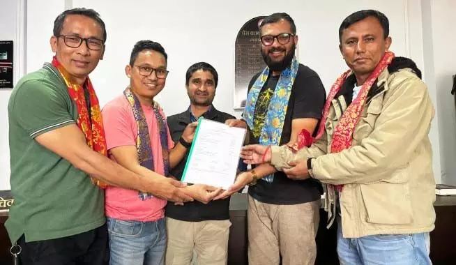 नई कार्यकारी समिति ने सिक्किम प्रेस क्लब का कार्यभार संभाला