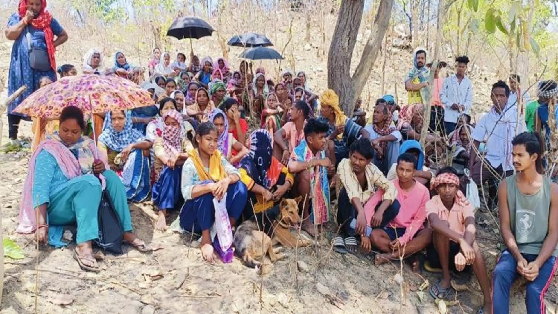 ग्रामीणों ने डुमांगदिरी खदान का पट्टा रद्द करने की मांग