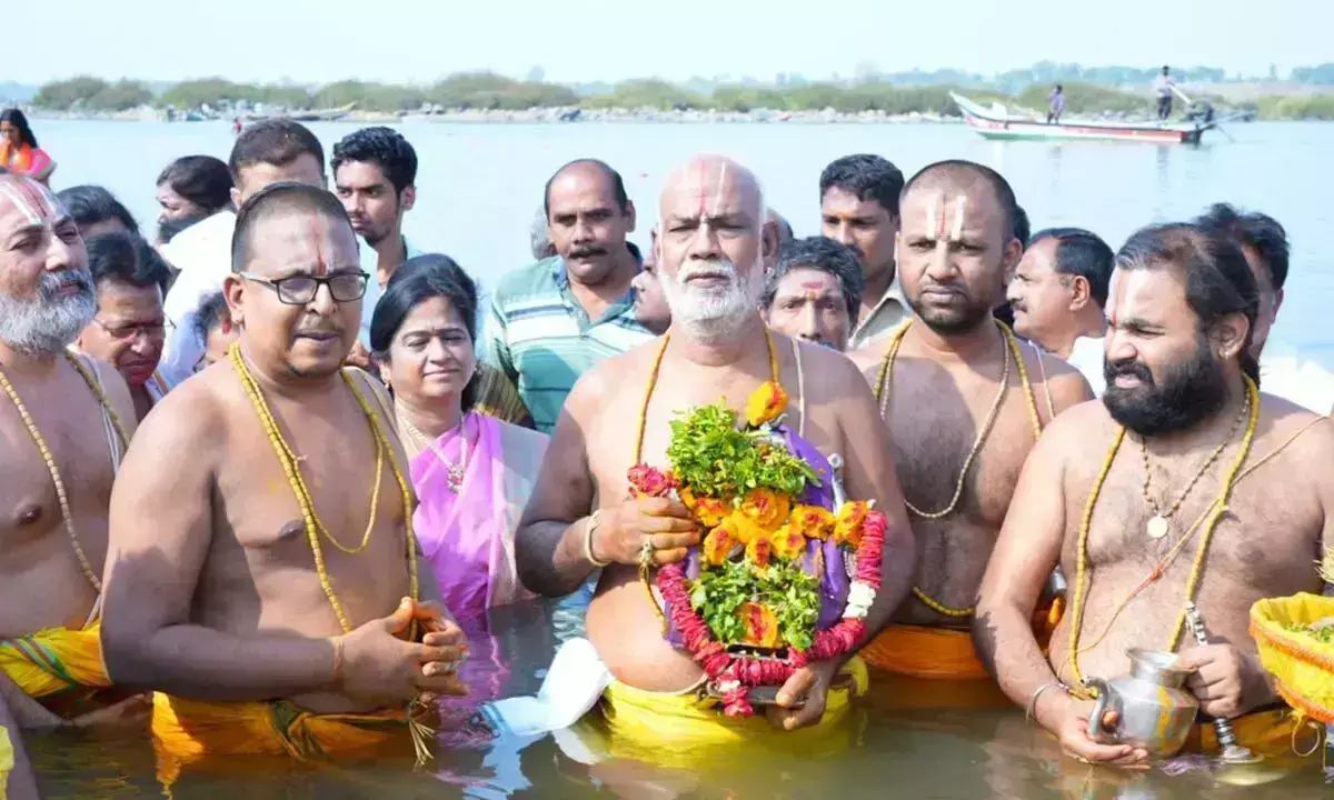 भगवान राम ब्रह्मोत्सवलु का भव्य समापन हुआ