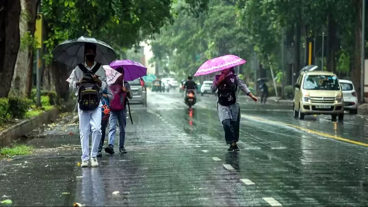 Jammu Kashmir : तीन दिनों के दौरान हल्की से मध्यम बारिश