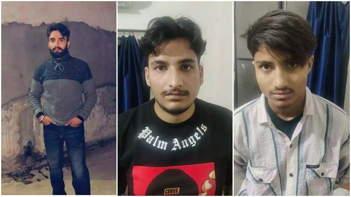 ऑनलाइन हथियारों की सप्लाई करने वाले 3 युवक गिरफ्तार