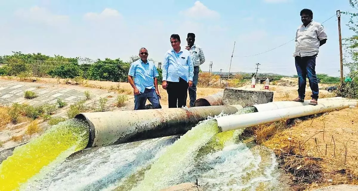 ओंगोल को 3 टीएमसी नागार्जुन सागर पानी मिलेगा