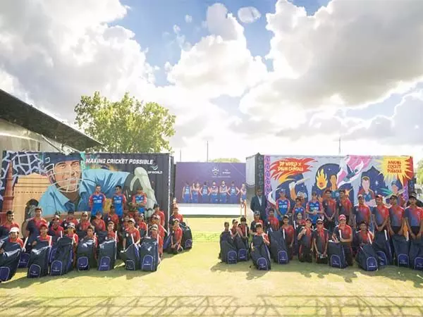 डीपी वर्ल्ड ने नई दिल्ली में बच्चों को 500 क्रिकेट किट वितरित कीं