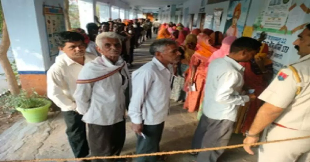 लोकसभा चुनाव: 47.48 प्रतिशत के साथ, राजस्थान में सबसे अधिक मतदान बाड़मेर-जैसलमेर में दर्ज किया गया
