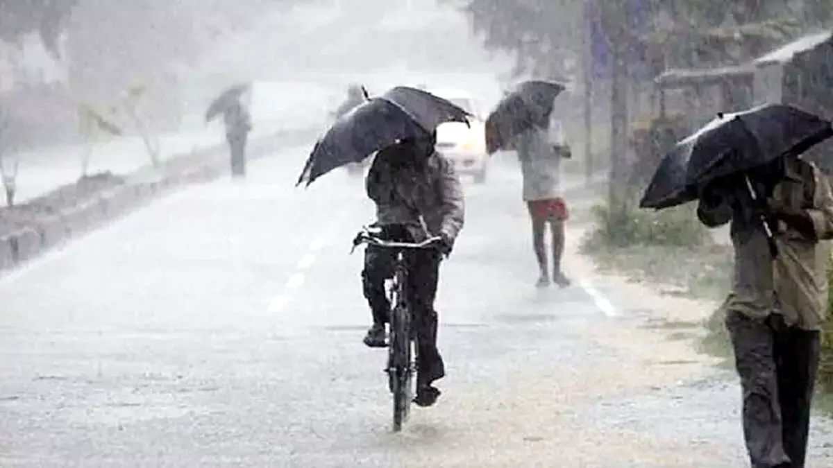 Haryana : बारिश और ओलावृष्टि की चेतावनी, 11 जिलों में येलो और ऑरेंज अलर्ट जारी