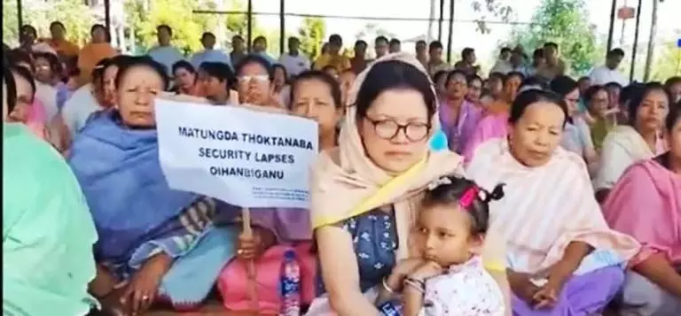 मणिपुर में 37 वर्षीय व्यक्ति लापता; धरना प्रदर्शन किया
