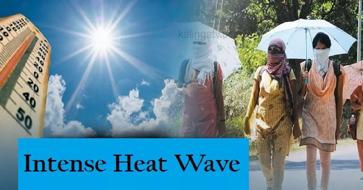 दोपहर 2.30 बजे तक 43.2 डिग्री तापमान के साथ, भुवनेश्वर एक बार फिर ओडिशा का सबसे गर्म स्थान बना