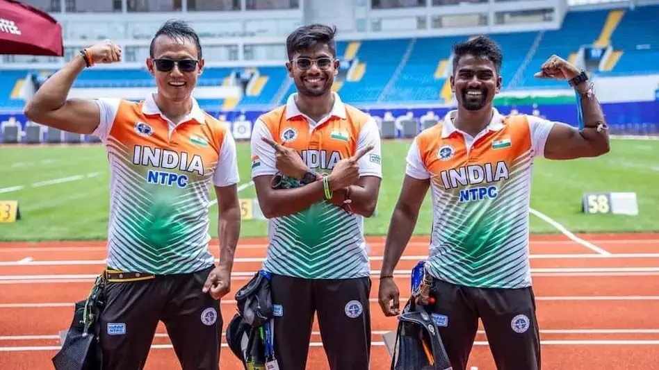 सिक्किम के तरुणदीप राय और टीम ने तीरंदाजी विश्व कप में भारत को ऐतिहासिक स्वर्ण पदक दिलाया