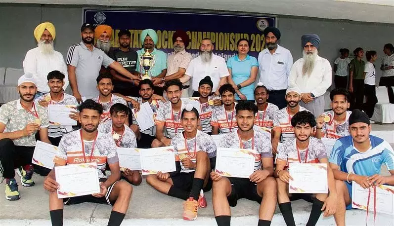 बठिंडा के लड़कों ने तरनतारन को हराकर जूनियर स्तर का हॉकी टूर्नामेंट जीता