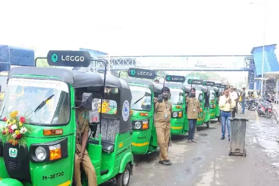 सेंट थॉमस माउंट, अलंदुर मेट्रो स्टेशनों पर ई-ऑटो फीडर सेवा अप्रयुक्त रखी गई