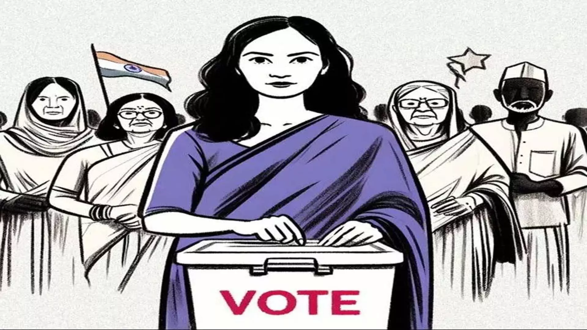 संसदीय चुनाव के पहले दो चरणों में केवल 8 प्रतिशत महिला उम्मीदवार