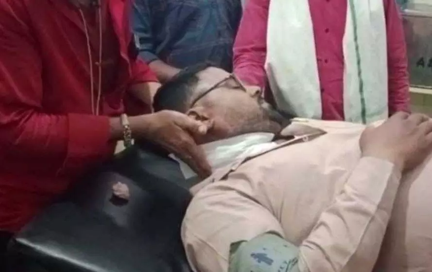 भाजपा नेता पर जानलेवा हमला, चाकू लेकर 3 लोगों ने बनाया निशाना