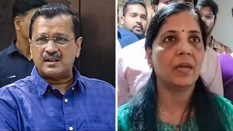 सुनीता केजरीवाल और आतिशी ने तिहाड़ में बंद सीएम अरविंद केजरीवाल से की मुलाकात