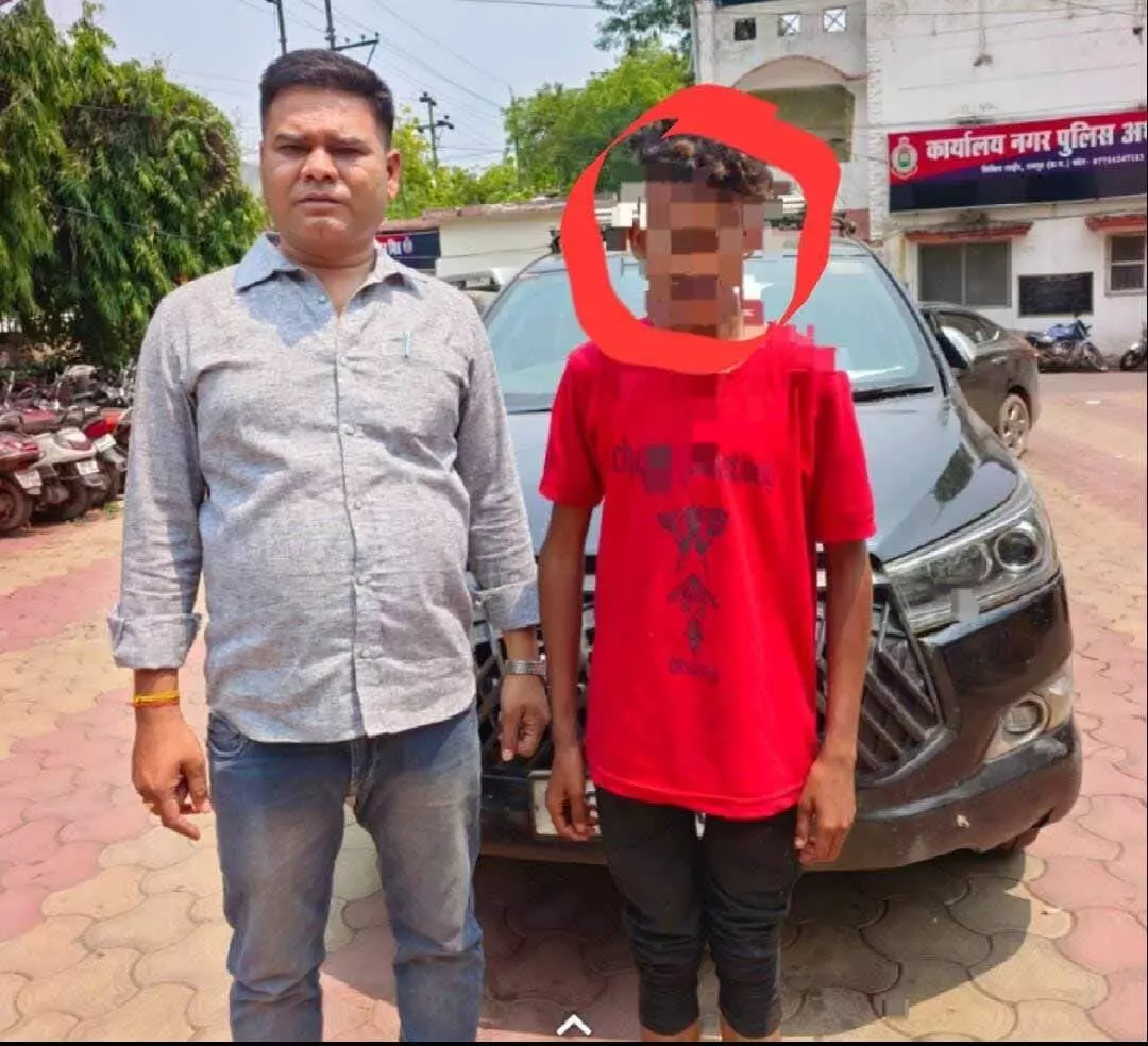 रायपुर में इनोवा कार की चोरी, नाबालिग लड़का गिरफ्तार
