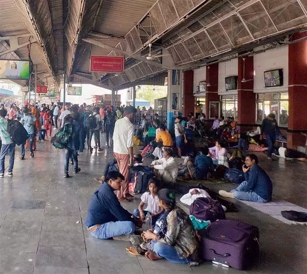 चंडीगढ़-साहनेवाल खंड पर रेलवे यातायात में तीन गुना वृद्धि