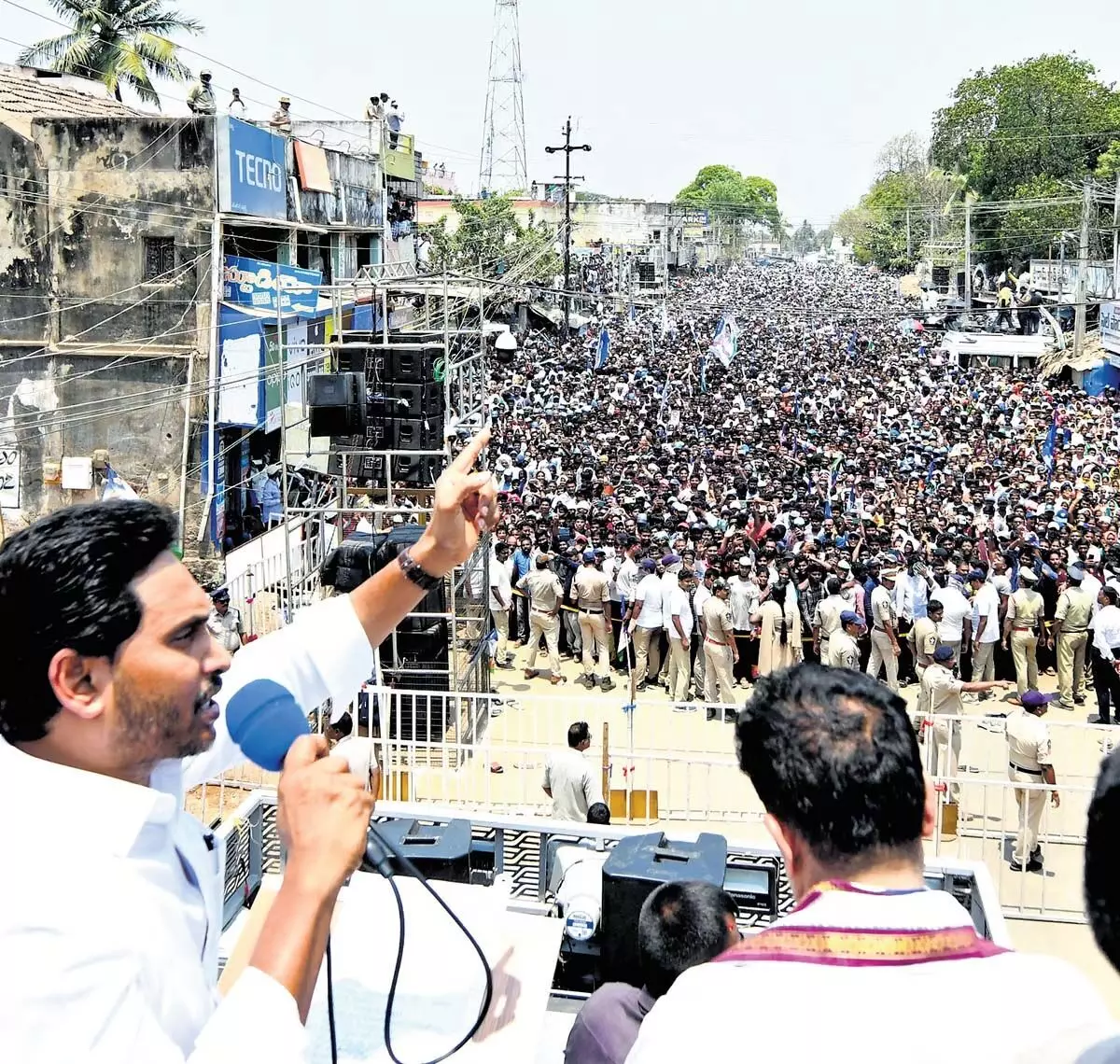 नायडू को वोट देने का मतलब कल्याणकारी योजनाओं को अलविदा कहना: आंध्र प्रदेश के मुख्यमंत्री