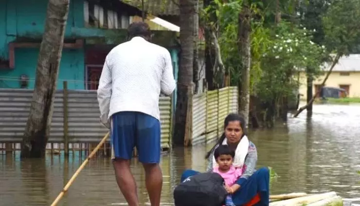 बाढ़ से निपटने के लिए असम के मुख्य सचिव ने बुलाई उच्च स्तरीय बैठक