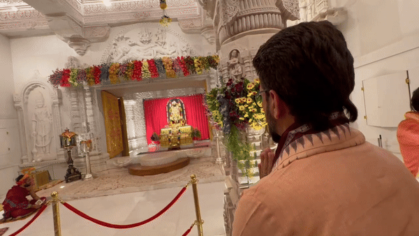 केंद्रीय मंत्री अनुराग ठाकुर ने अयोध्या में श्री राम जन्मभूमि मंदिर में पूजा की