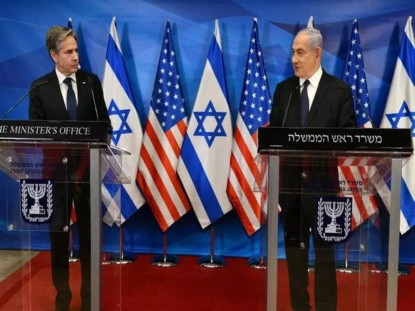 अमेरिकी विदेश मंत्री ब्लिंकन, नेतन्याहू ने इजराइल में चर्चा की