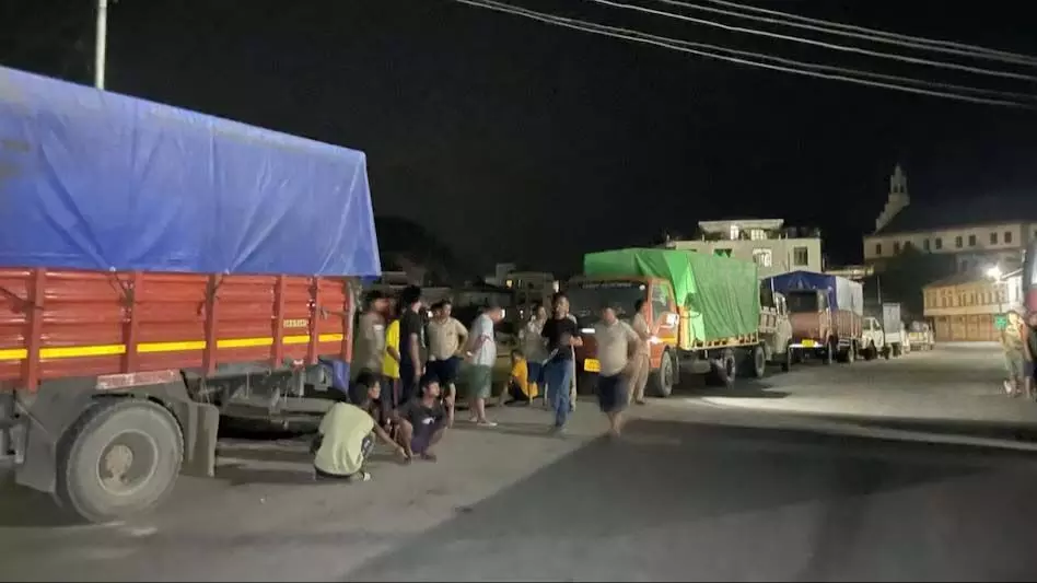 मिजोरम पुलिस और सेंट्रल वाईएमए ने चम्फाई में अवैध सुपारी परिवहन को रोका, 10 गिरफ्तार