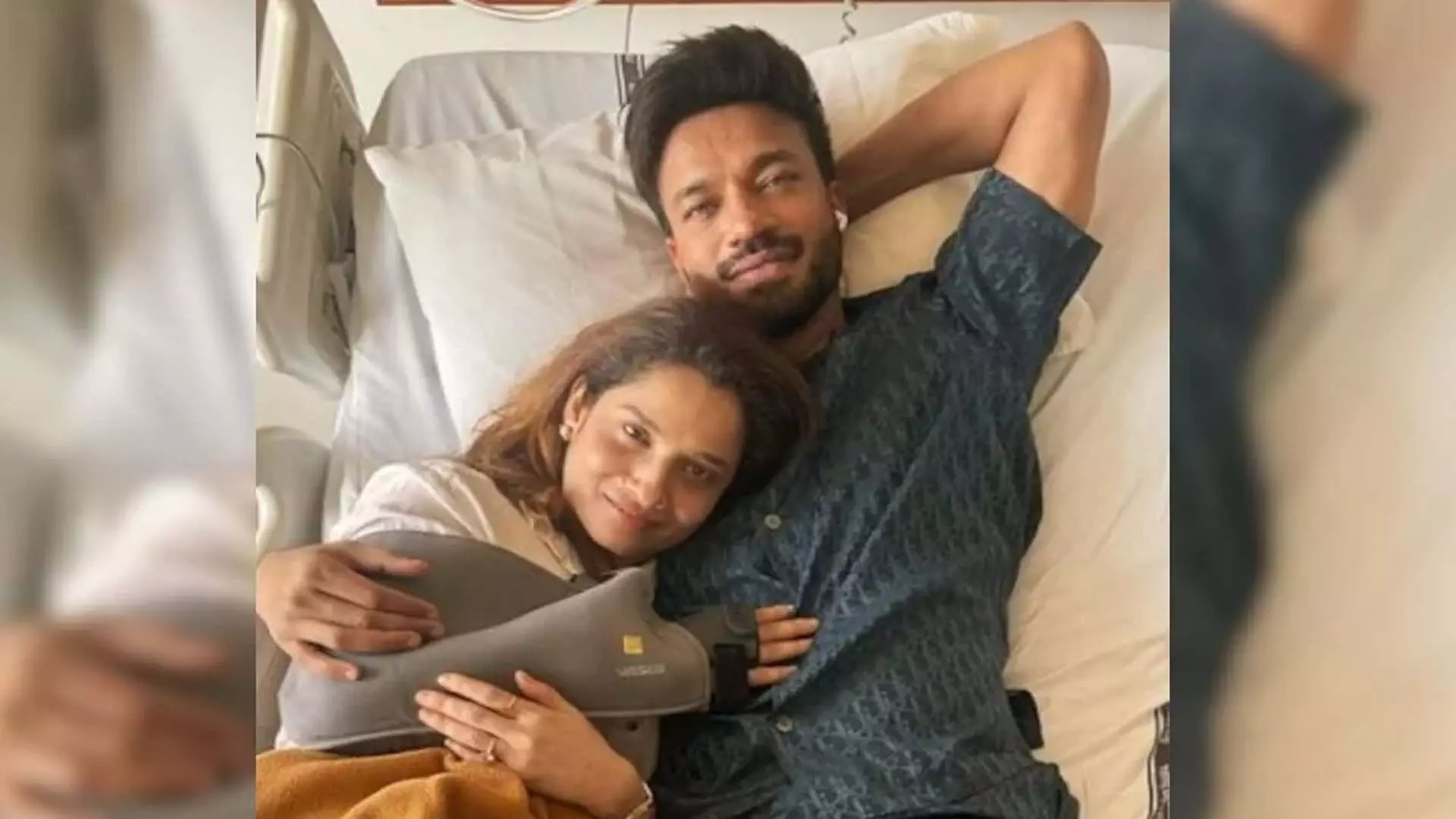अंकिता लोखंडे ने पति विक्की जैन के साथ अस्पताल से तस्वीरें साझा कीं
