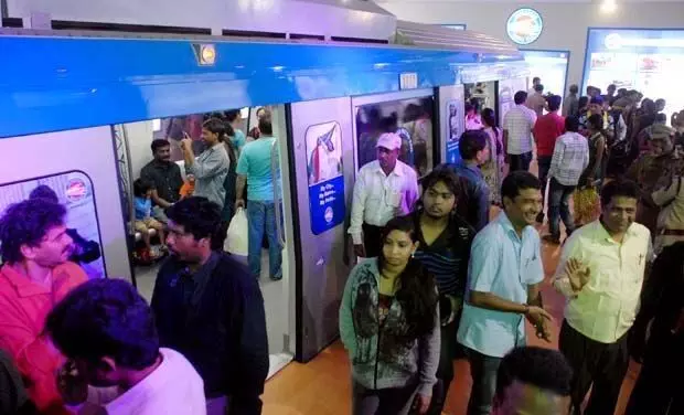 हैदराबाद मेट्रो में यात्रियों की संख्या 50 करोड़ के आंकड़े को पार कर गई