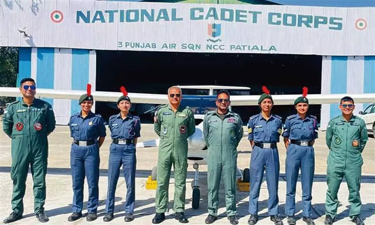 हिमाचल एनसीसी कैडेटों ने लिया माइक्रोलाइट एयरक्राफ्ट प्रशिक्षण