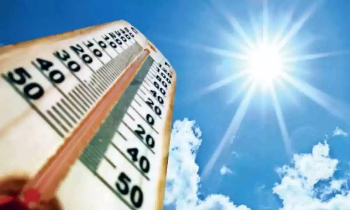 हैदराबाद में सबसे अधिक तापमान रिकॉर्ड किया गया