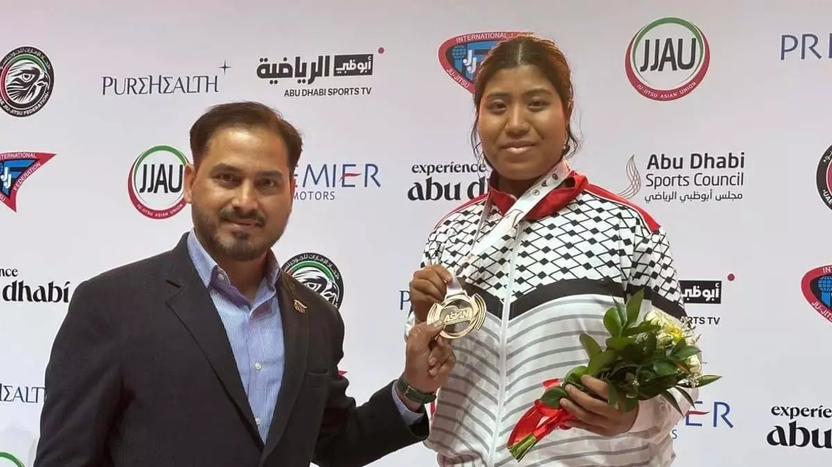 असम की लड़की इमोन गोगोई ने अबू धाबी में एशियाई जू-जित्सु चैंपियनशिप में चमकाया, कांस्य पदक जीता