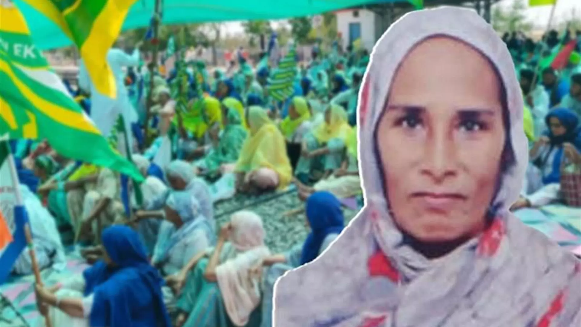 शंभू रेलवे स्टेशन पर 55 वर्षीय महिला किसान की मौत