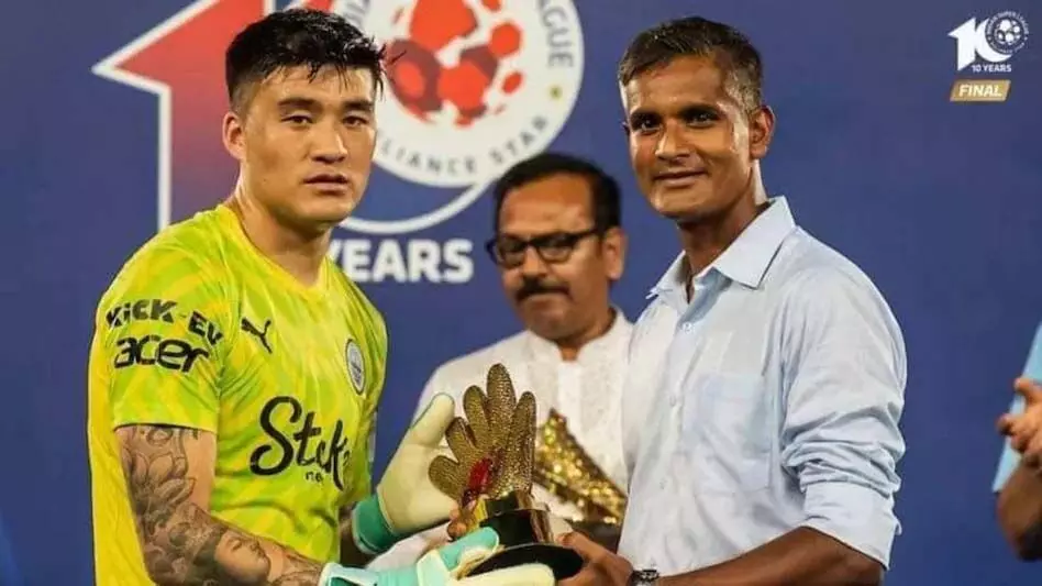सिक्किम के चमकते सितारे फुरबा लाचेनपा ने आईएसएल गोल्डन ग्लव जीता