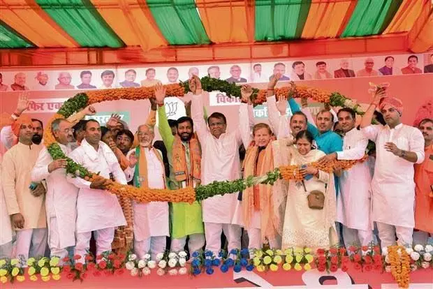 कांग्रेस ने भ्रष्टाचार को बढ़ावा दिया जबकि भाजपा ने इसे खत्म किया: सीएम नायब सिंह सैनी