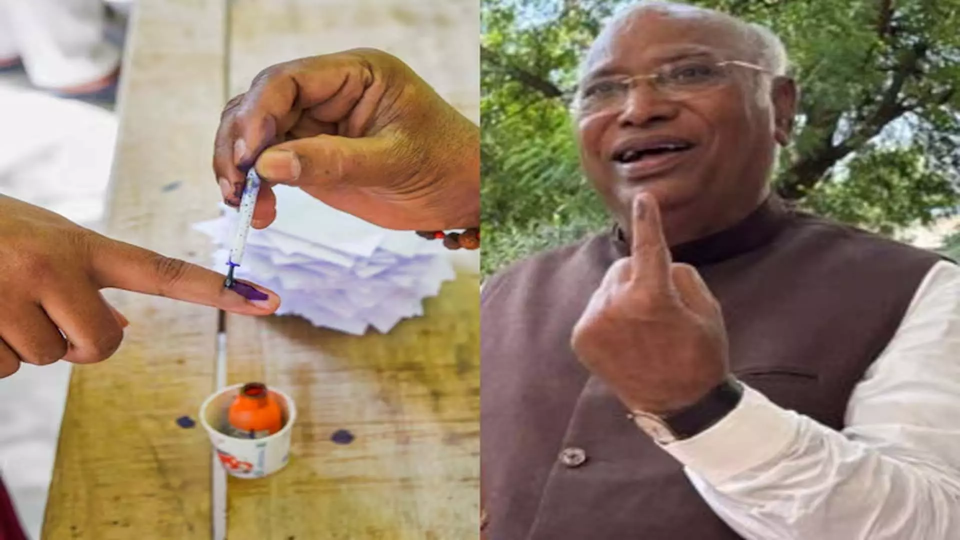 अब तक 24.48% मतदान; मल्लिकार्जुन खड़गे को कांग्रेस की जीत का भरोसा