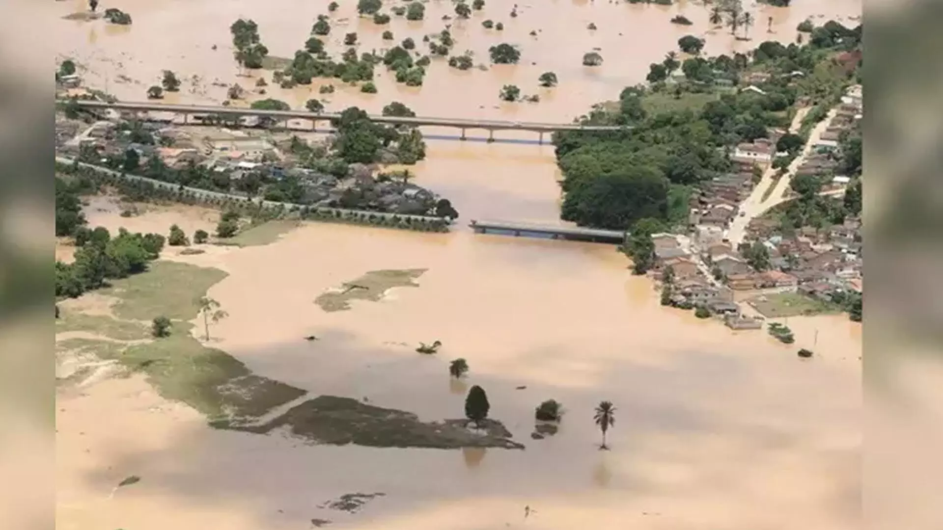 अल नीनो से जुड़ी रिकॉर्ड वर्षा के कारण ब्राज़ील में असामान्य बाढ़
