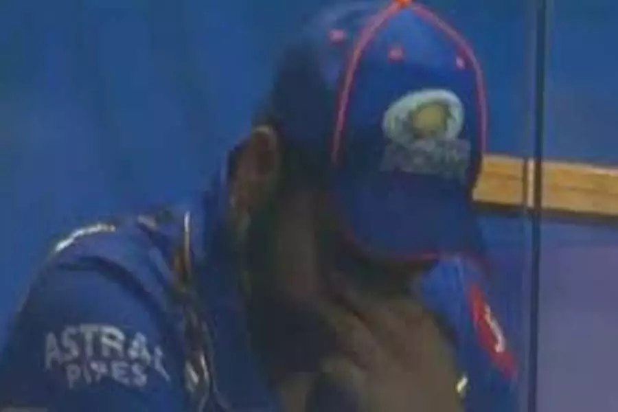 सनराइजर्स हैदराबाद के खिलाफ मुंबई इंडियंस की जीत के बाद रोहित शर्मा निराश आईपीएल