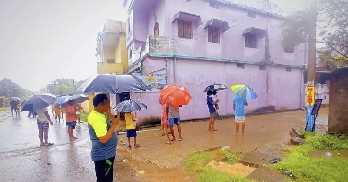 अगले तीन दिनों तक ओडिशा में हो सकती है भारी बारिश, आईएमडी ने नारंगी और पीली चेतावनी जारी की